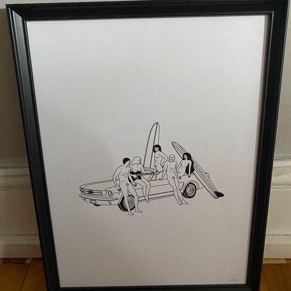 Out of the print and frame - Picture 1 of 1